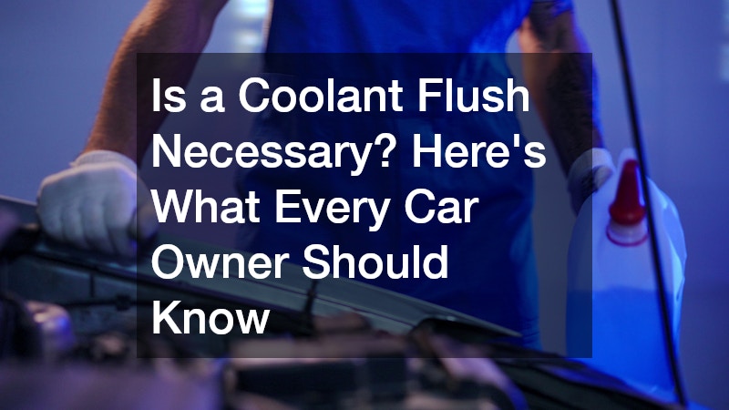 coolant flushing