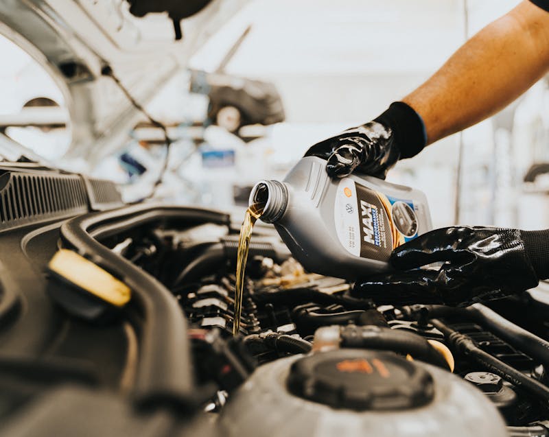 oil change as part of preventive maintenance